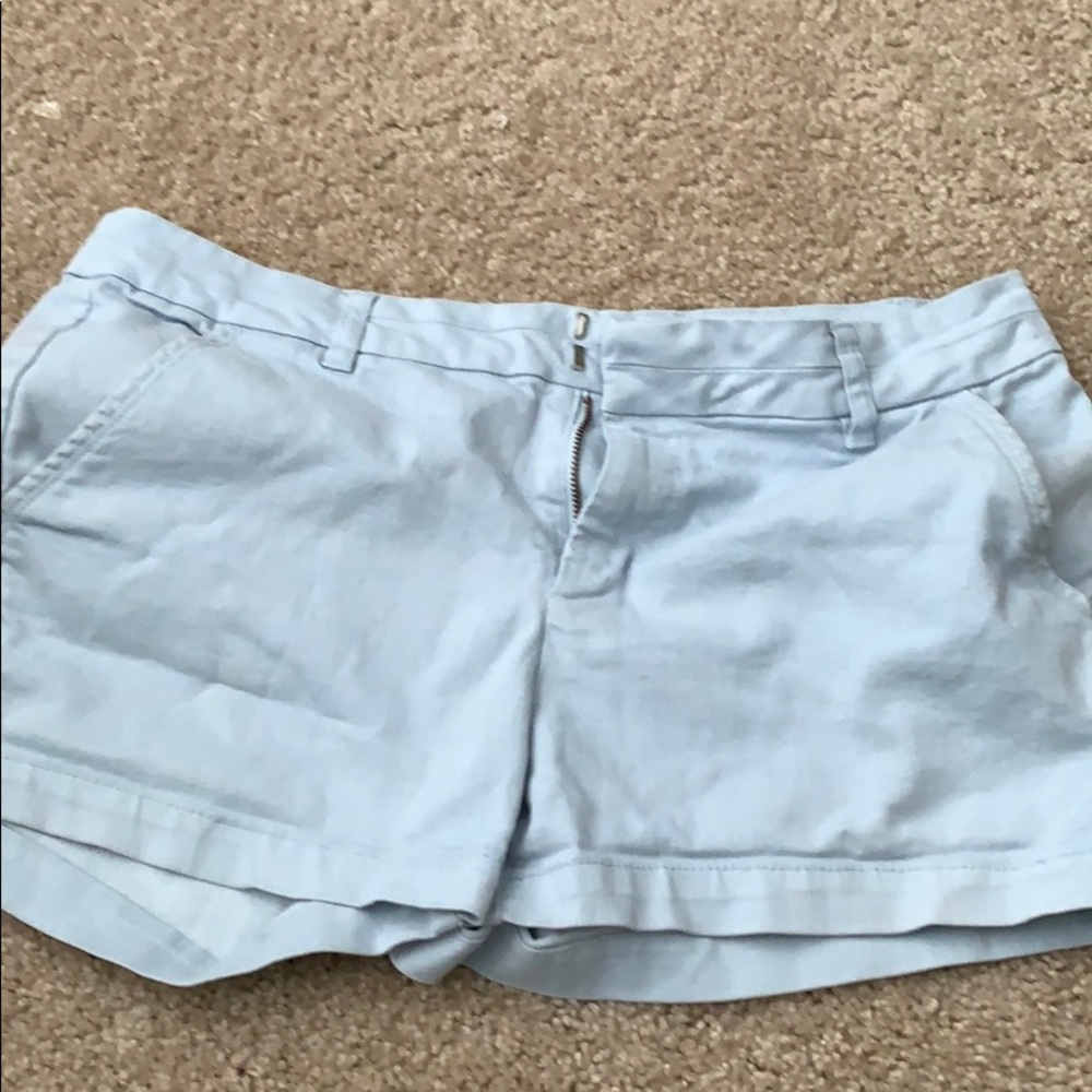 Blue shorts